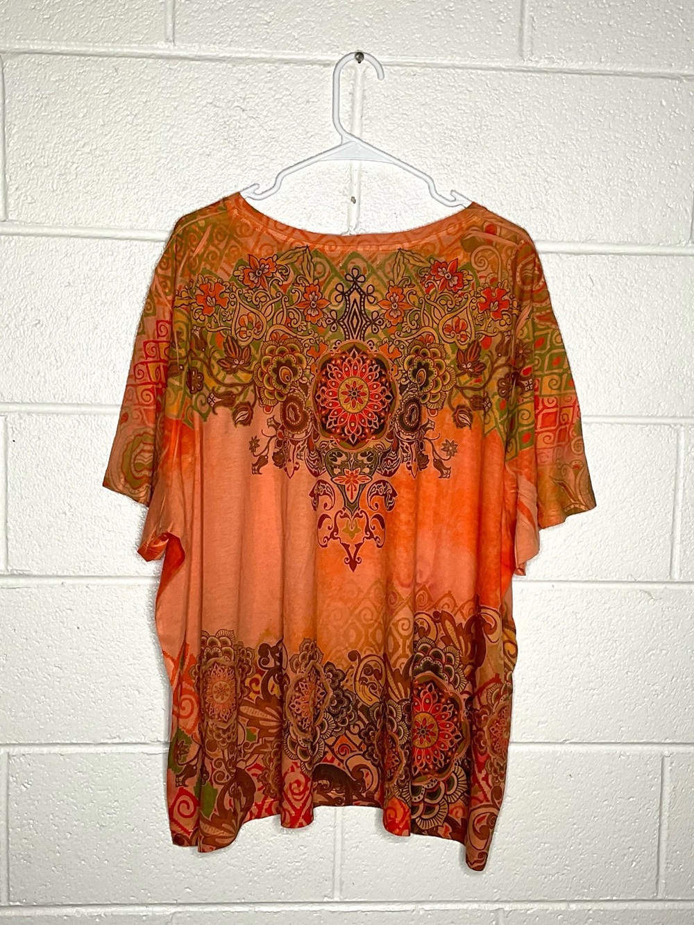 < NWT Liz & Me Collectors Series Plus Size Boho Pattern Top > - Picture 4 of 4